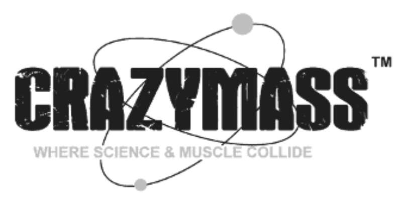 Crazymass Logo Bw