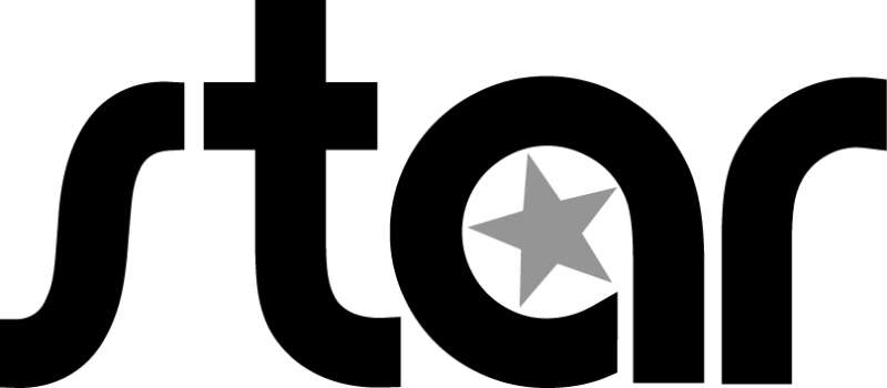 Star Logo Bw