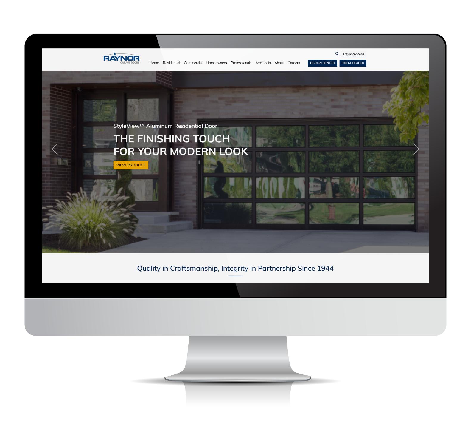 Portfolio Raynor Website